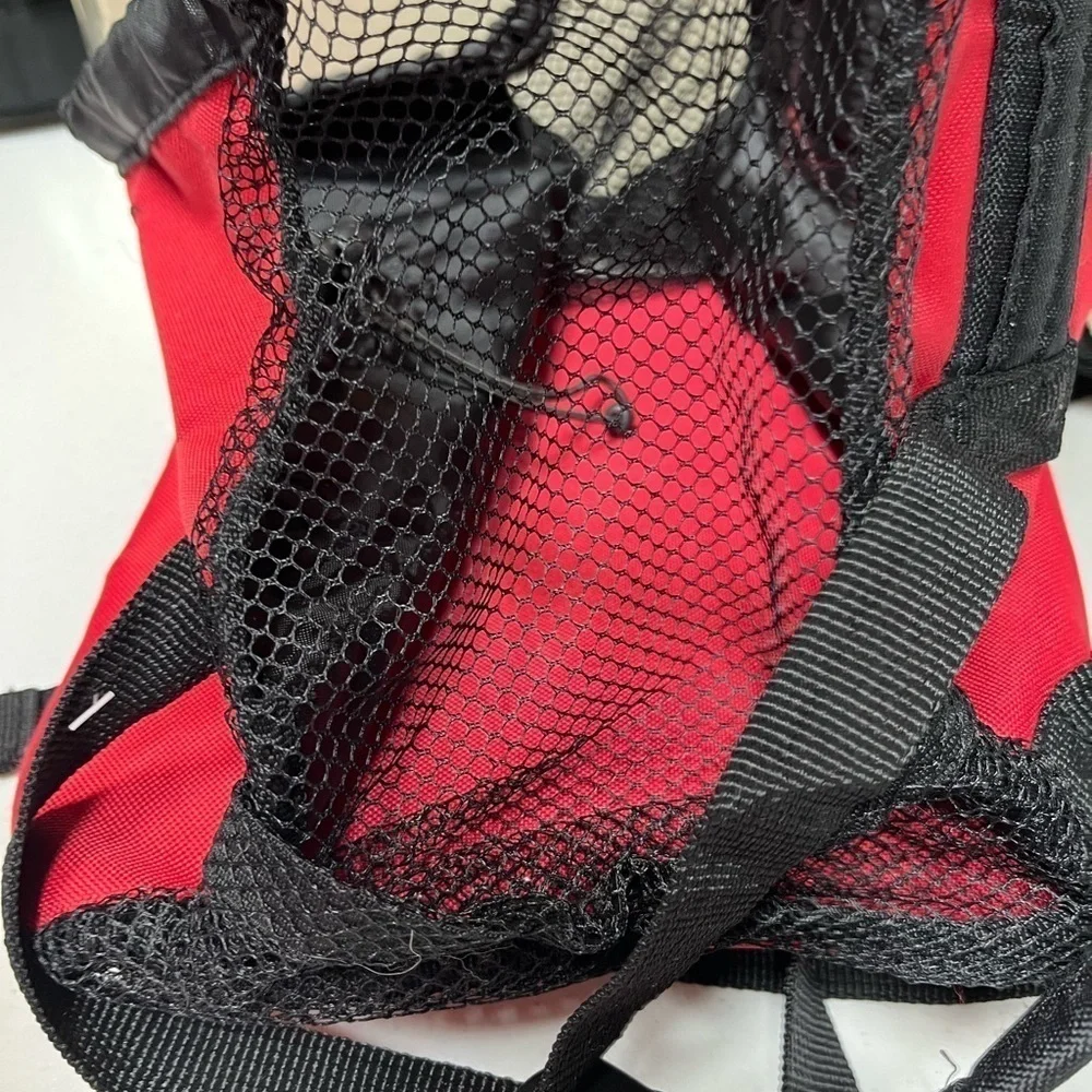 Small Red Pet Carrier Bag